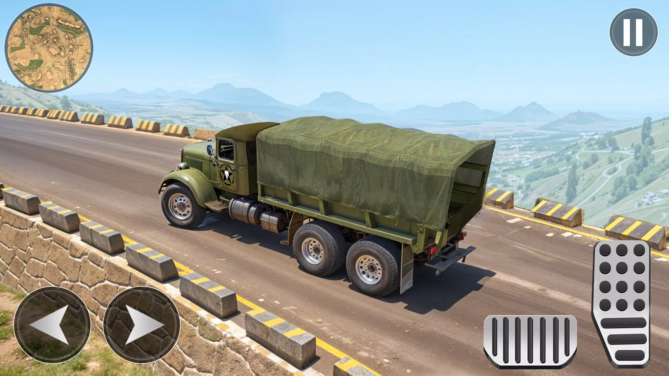 Army Cargo Truck Driving Games屏幕截圖3