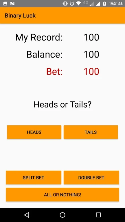 Binary Bet Game screenshot 3