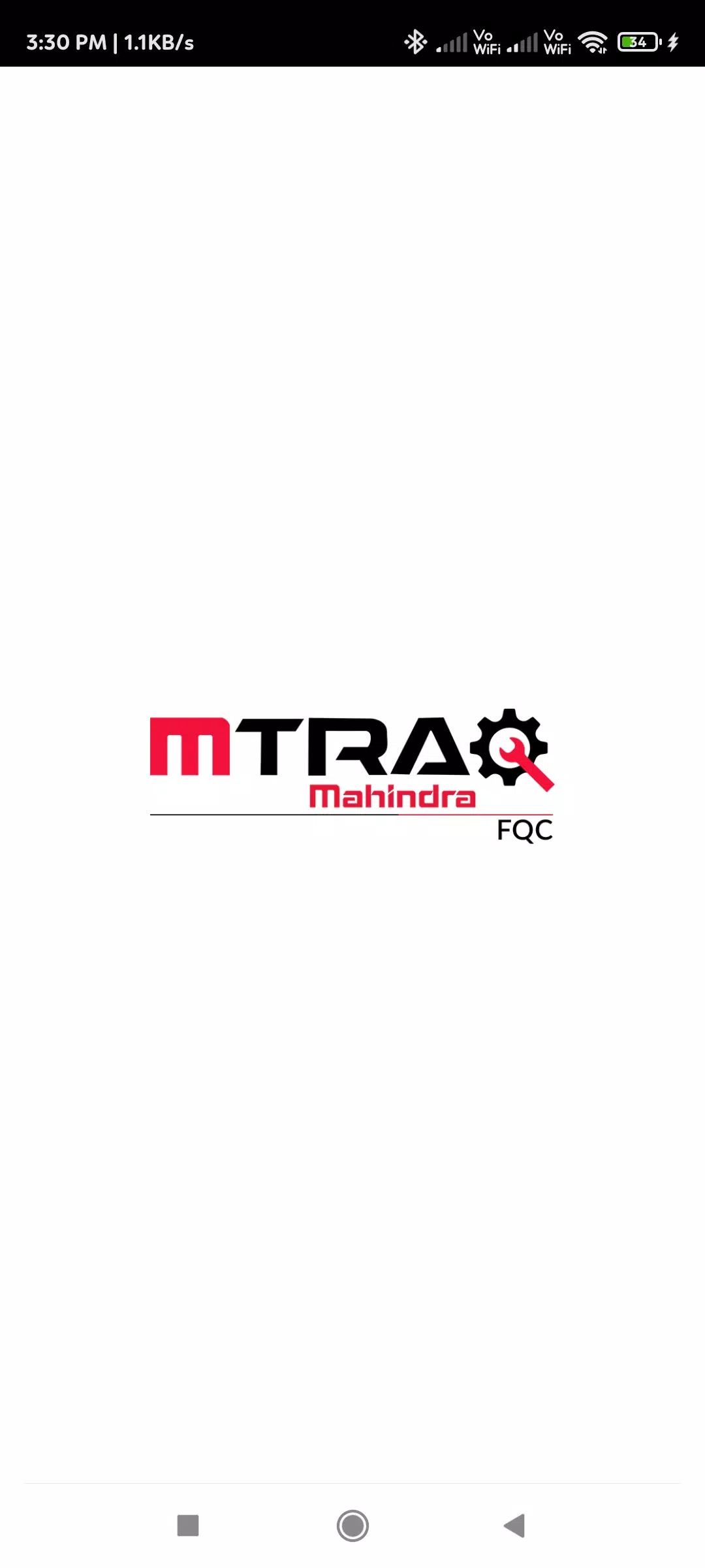 Screenshot Mahindra mTraq FQC 1