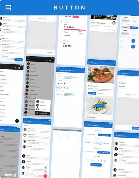 MaterialX - Material Design UI Screenshot 2