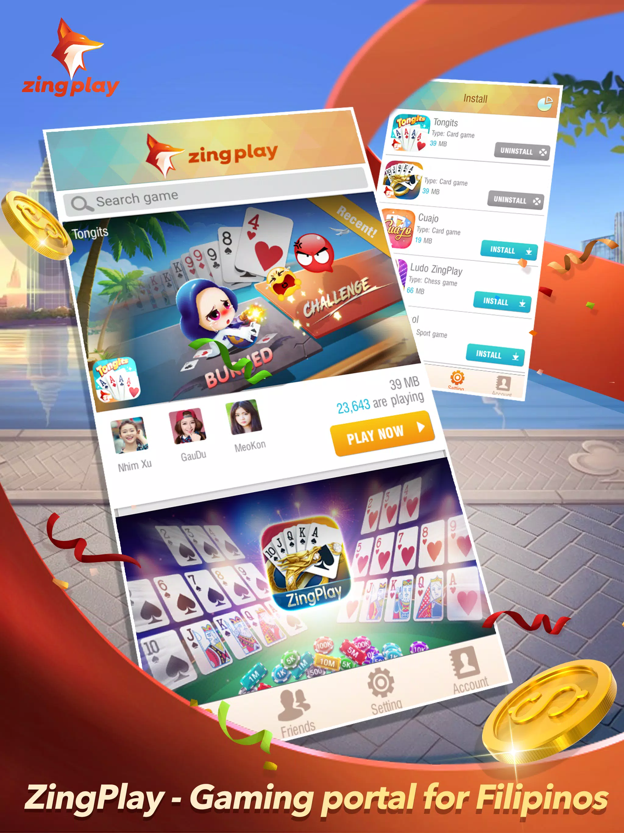 ZingPlay Portal - Games Center ảnh chụp màn hình 2