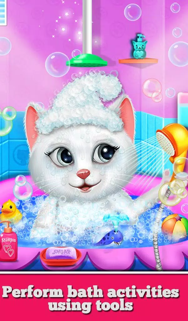 Kitty Nail Salon Daycare Cute 스크린 샷 2