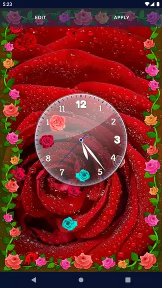 Red Rose 4K Live Wallpaper captura de pantalla 3