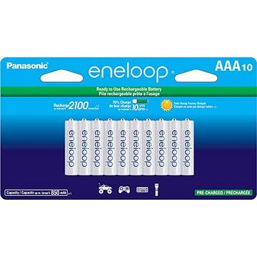 10包松下Eneloop AAA可充電電池