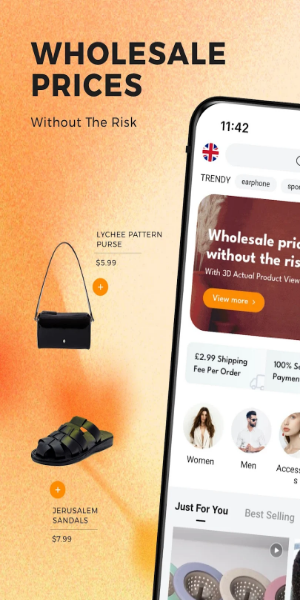 Wholee - Online Shopping App captura de pantalla 1