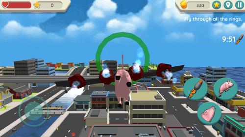 Crazy Pig Simulator captura de pantalla 2