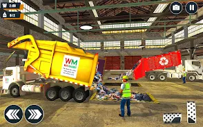 ภาพหน้าจอ Real Garbage Truck Simulator 4