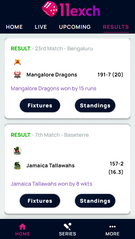 11Exch Scores Line Cricket App স্ক্রিনশট 3