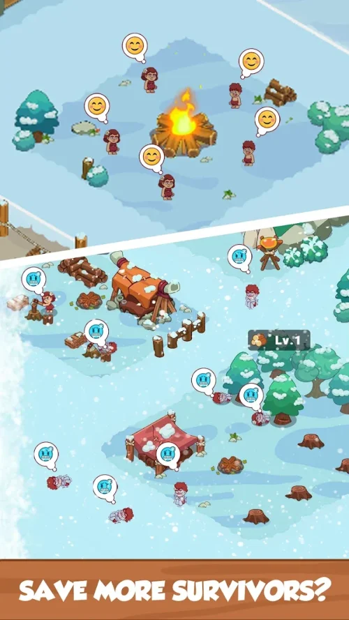 Icy Village: Tycoon Survival স্ক্রিনশট 3