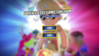 Little Singham Game Mahabali captura de pantalla 1