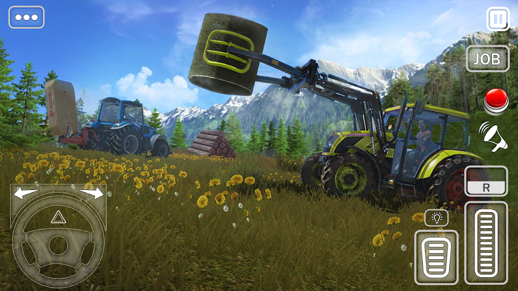 Farmer Tractor Driving Games ekran görüntüsü 3