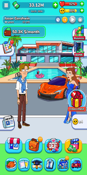 Screenshot Mr.Billion: Idle Rich Tycoon 2