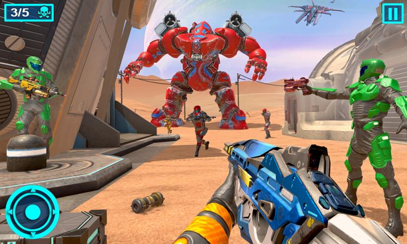 FPS Robot Shooter: Gun Games 스크린 샷 2
