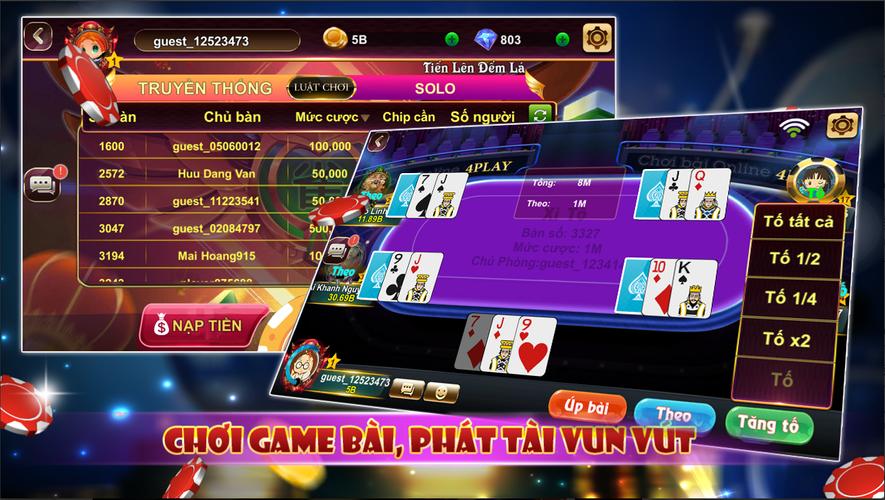 4Play - Xì Tố Xì Phé Online Screenshot 2