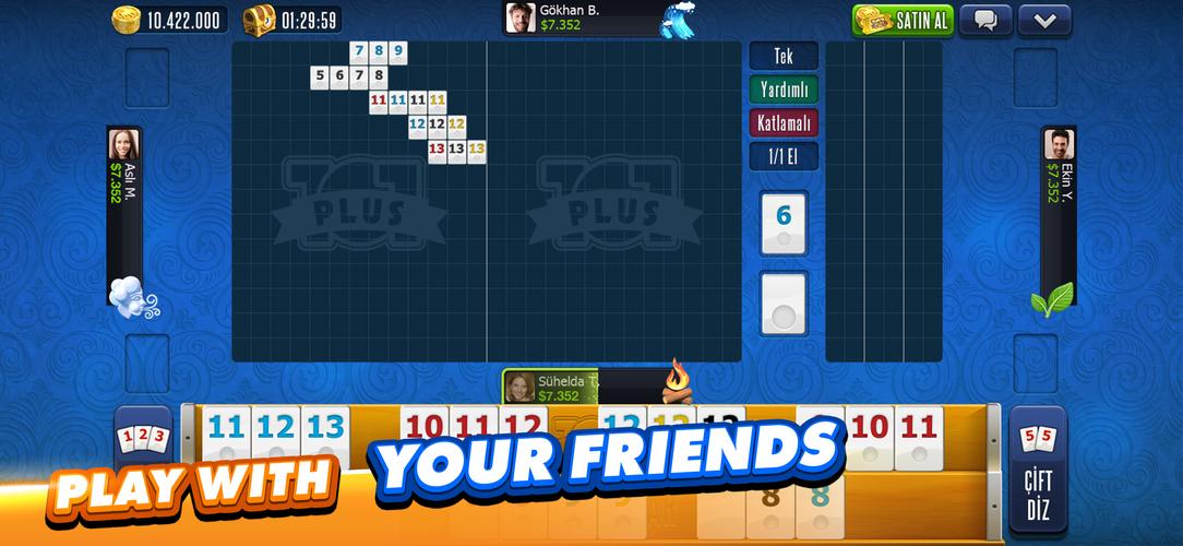 101 Okey Plus экрана 4