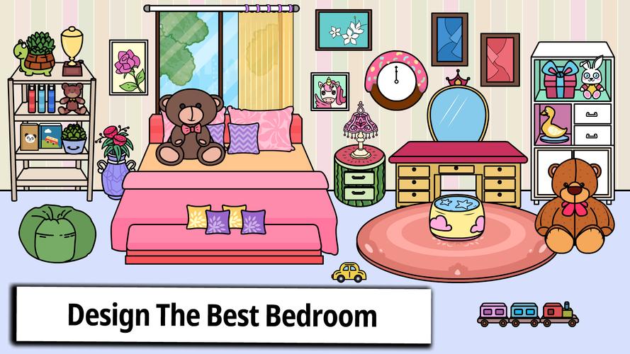 Tizi Home Room Decoration Gameスクリーンショット2