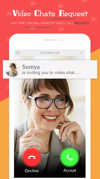 Live Video Chat - Random Video Call with Girls Capture d’écran4