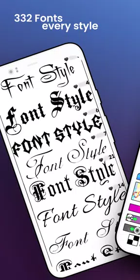 Fonts - Logo Maker屏幕截圖1
