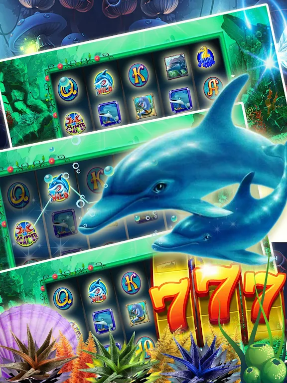 Lucky Dolphin Slots: Free Casino Slot Machines Capture d’écran3
