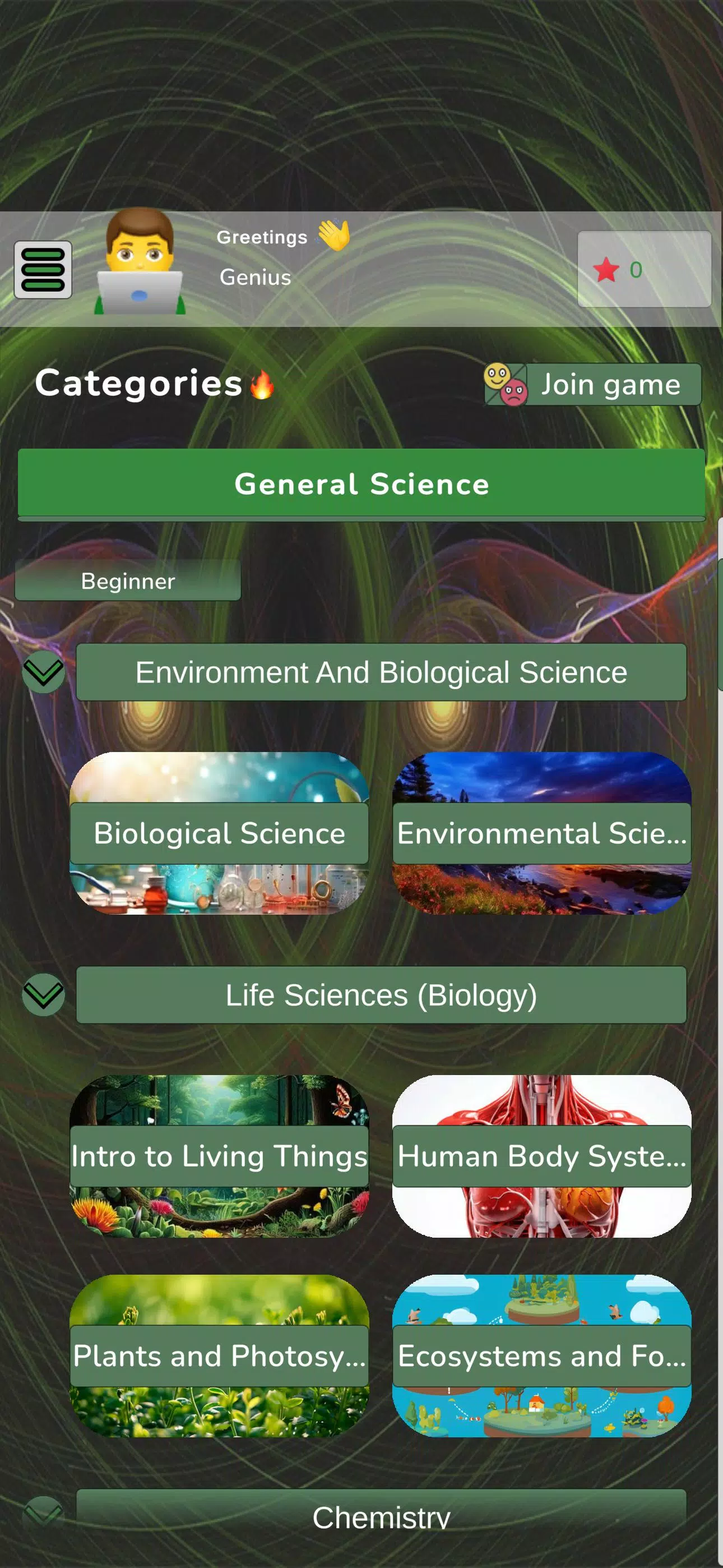 General Science屏幕截圖1
