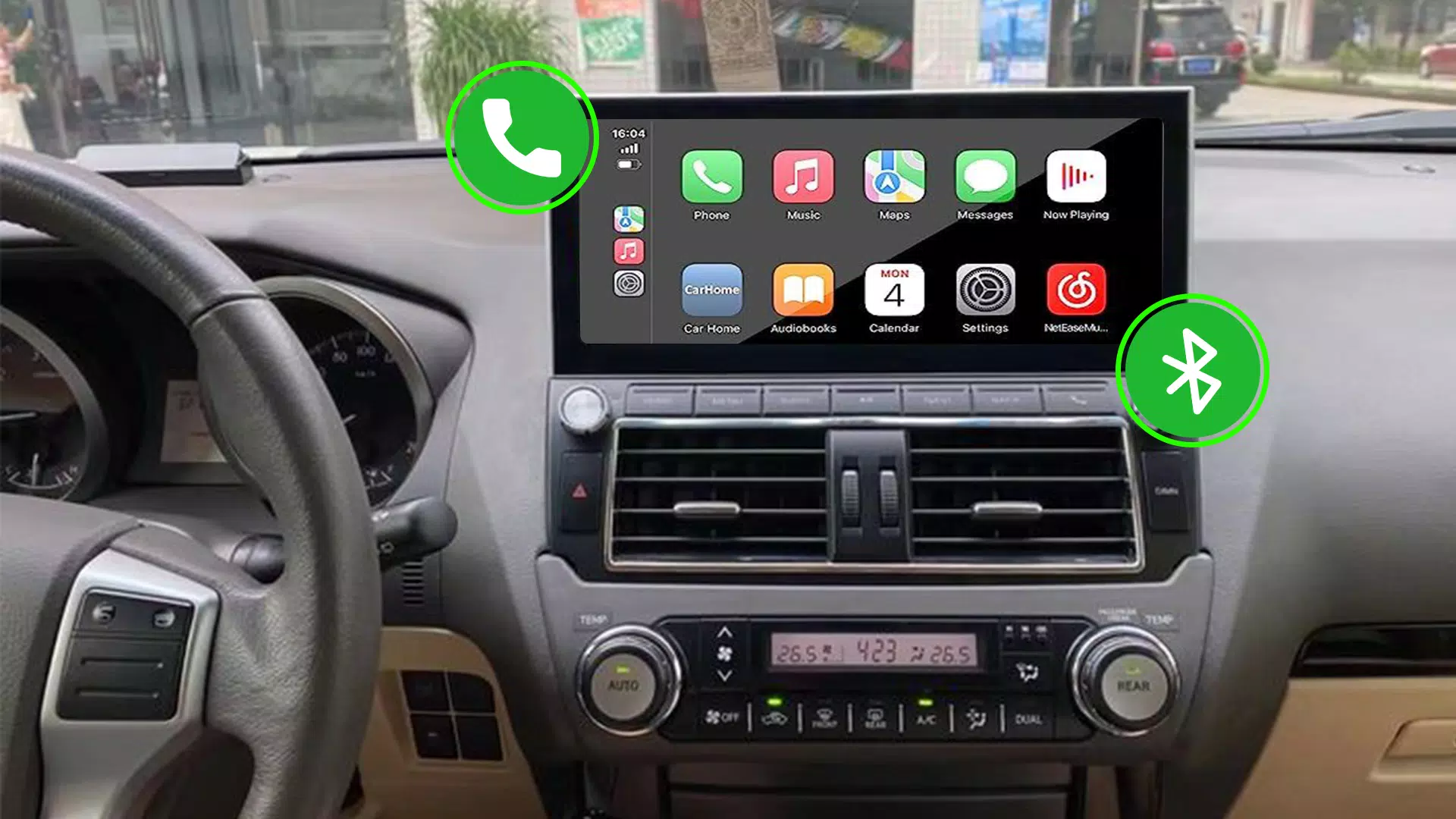 ภาพหน้าจอ Screen2auto android Car Play 1