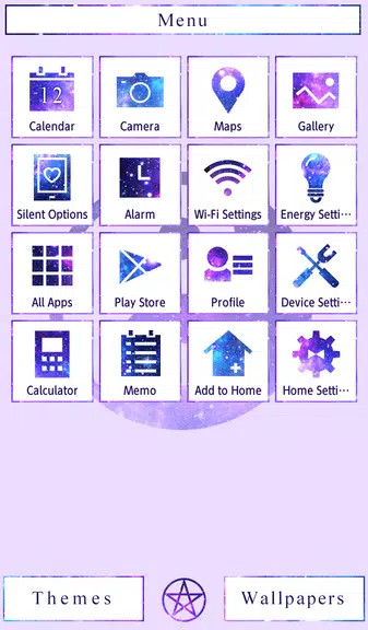 ภาพหน้าจอ Galaxy Yin-yang Theme 2