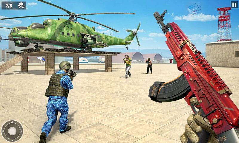 Anti-Terrorist Shooting Game Скриншот 2