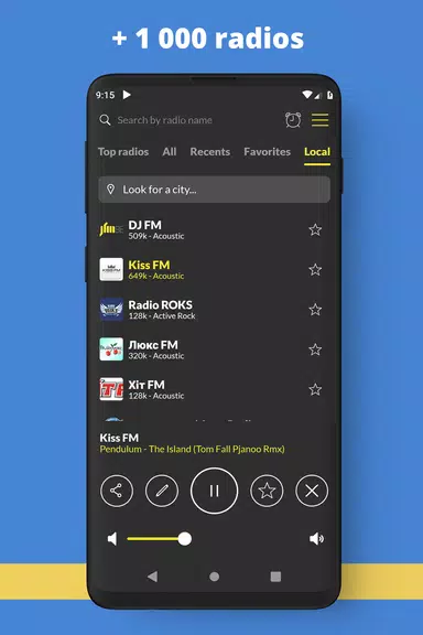 Radio Ucrania FM en línea captura de pantalla 1