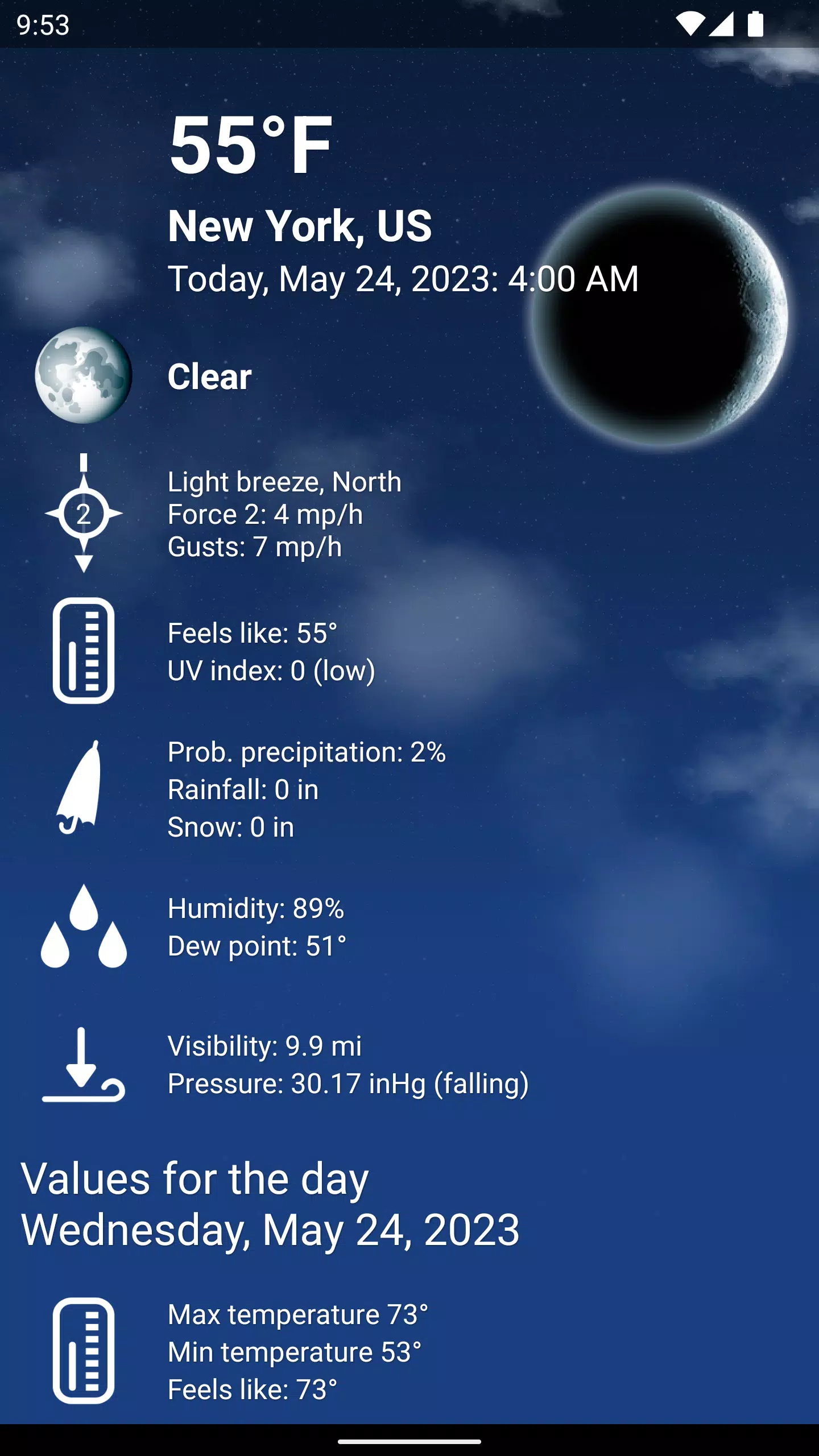 Weather XL PRO屏幕截圖3