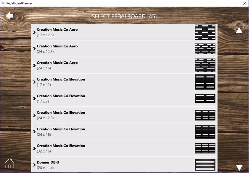 PedalboardPlanner screenshot 2