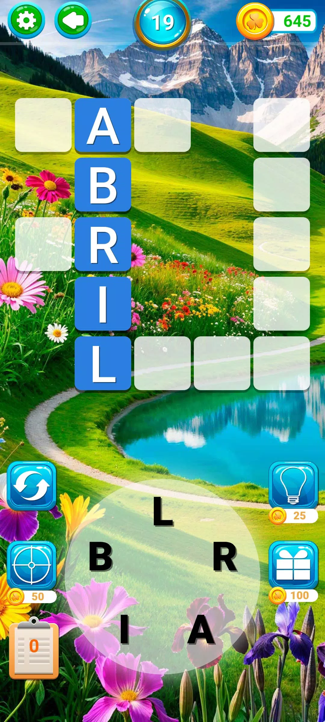 Word Puzzle Trip экрана 1