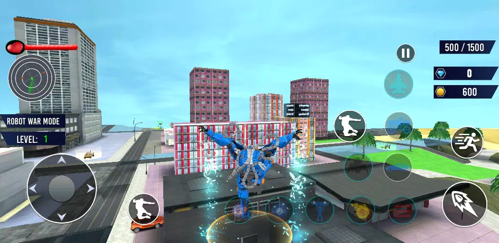 Screenshot Robot Hero 3D: Robot Transform 4