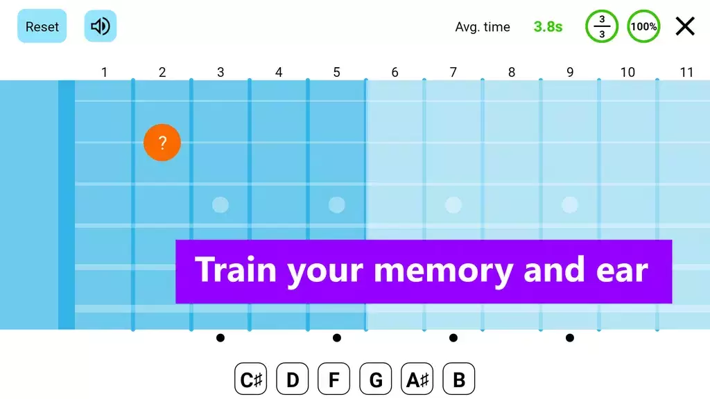 Guitar Fretboard: Scales ภาพหน้าจอ 3