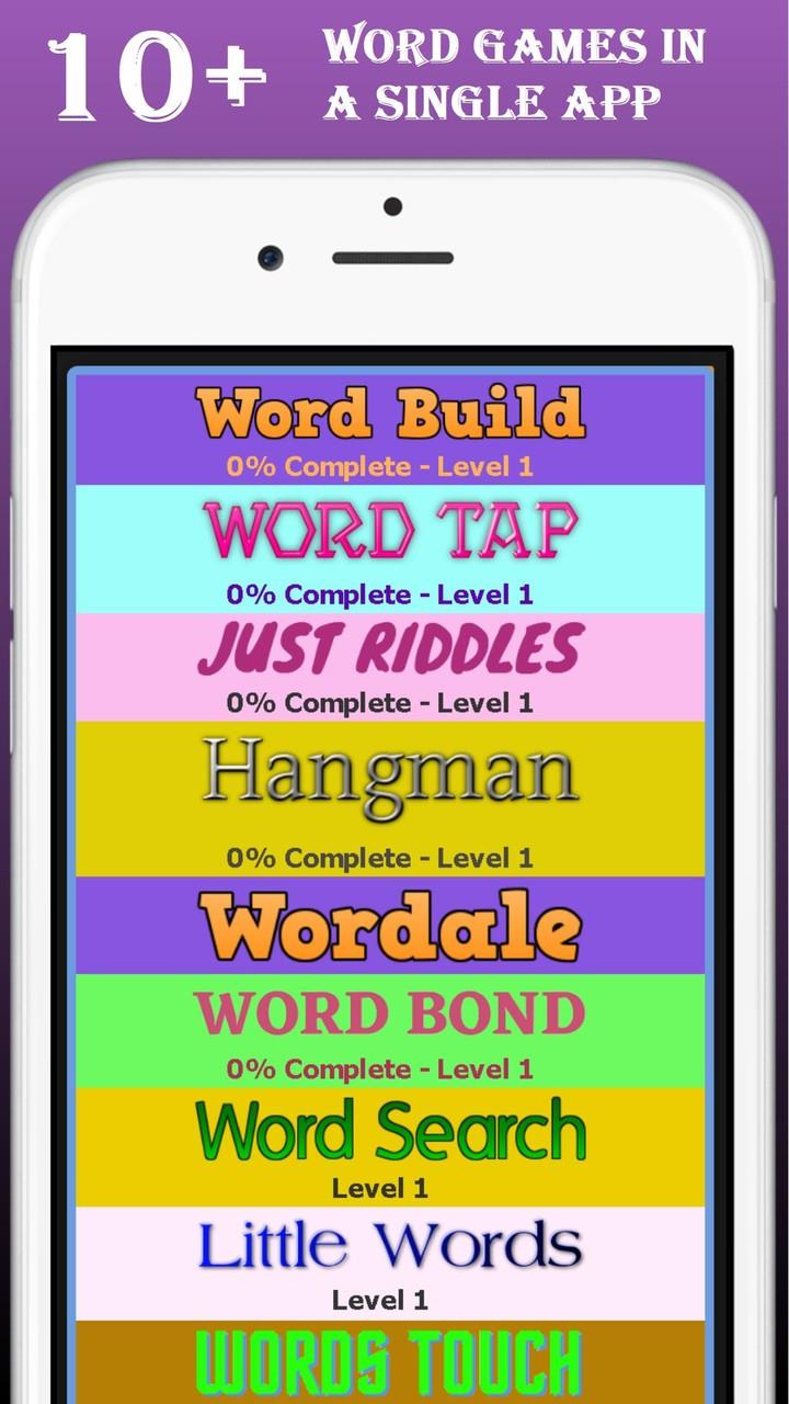 Word collection - Word games Captura de tela 1