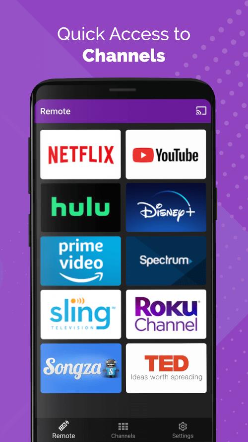 Remote Control for Roku TV ảnh chụp màn hình 2