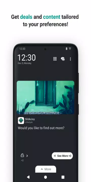 Slidejoy - Lockscreen Cash Rewards captura de pantalla 2