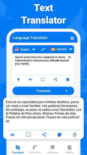 All Translate Language App captura de pantalla 3