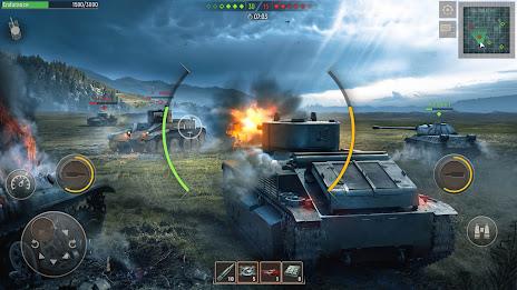 Battle Tanks: Online War games ကိုဖန်သားပြင်2