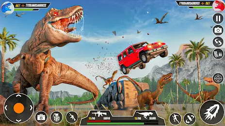 Real Dino Hunting 3D shooting স্ক্রিনশট 3