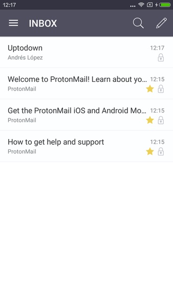 Proton Mail: sichere E-Mails Screenshot 4