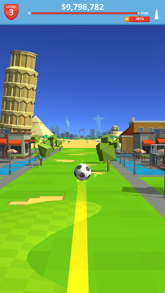 ภาพหน้าจอ Soccer Kick Mod 4