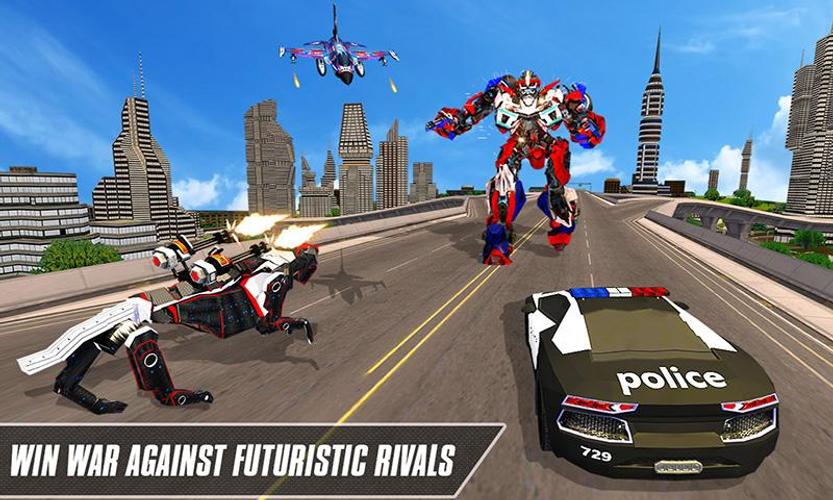 Multi Robot Transform Car Game স্ক্রিনশট 3