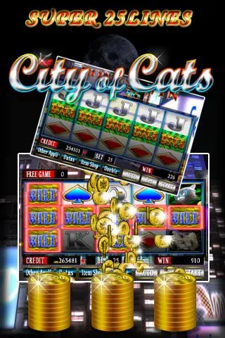 SUPER 25LINES CITY OF CATS 스크린 샷 3