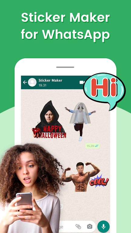 ภาพหน้าจอ Sticker Maker – WASticker Mod 1