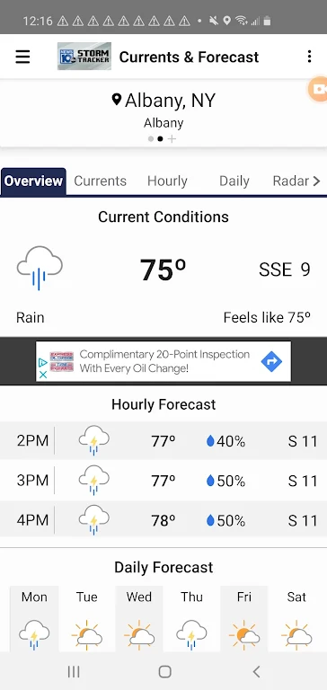 WTEN Storm Tracker - NEWS10应用截图第2张