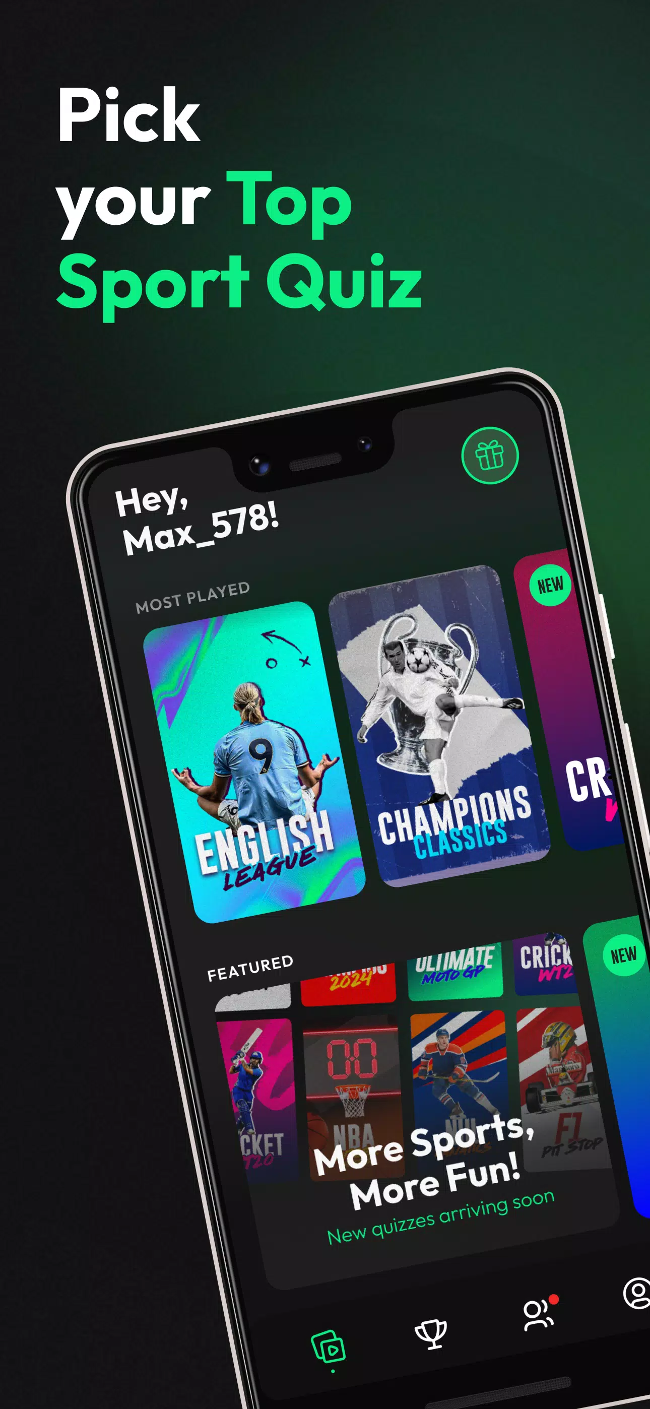Sportiz应用截图第1张