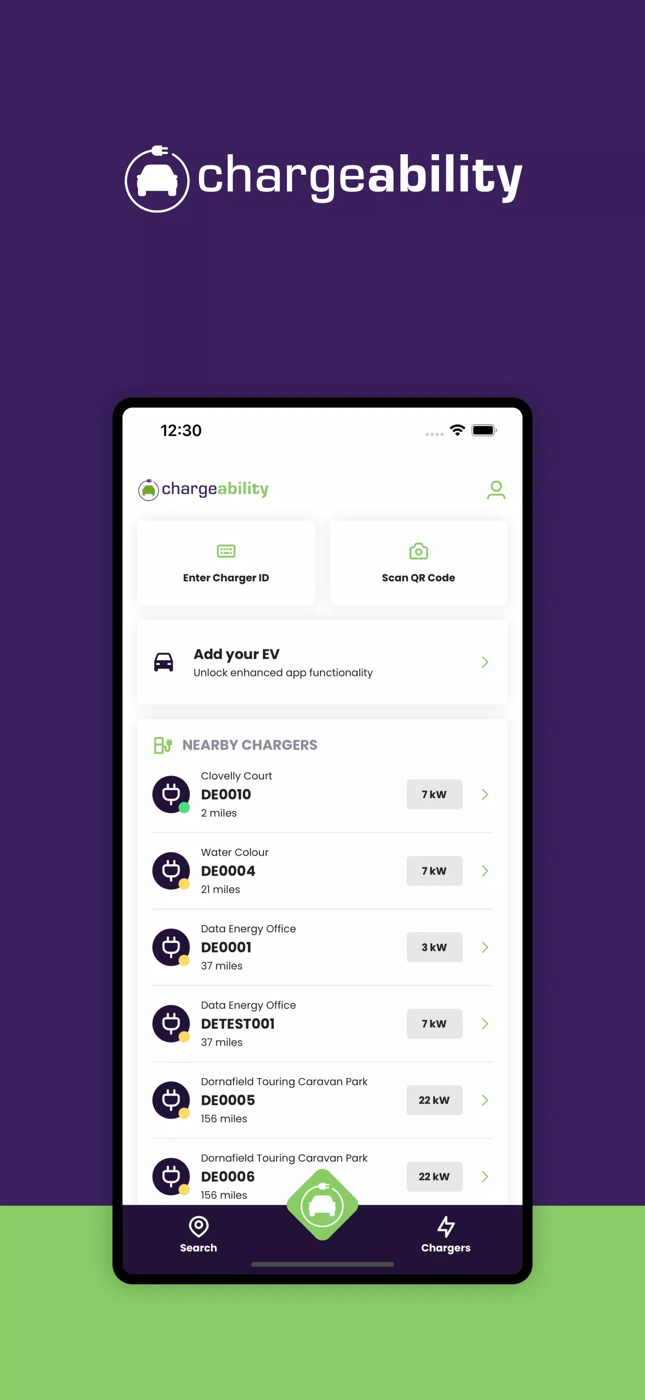 Chargeability экрана 1