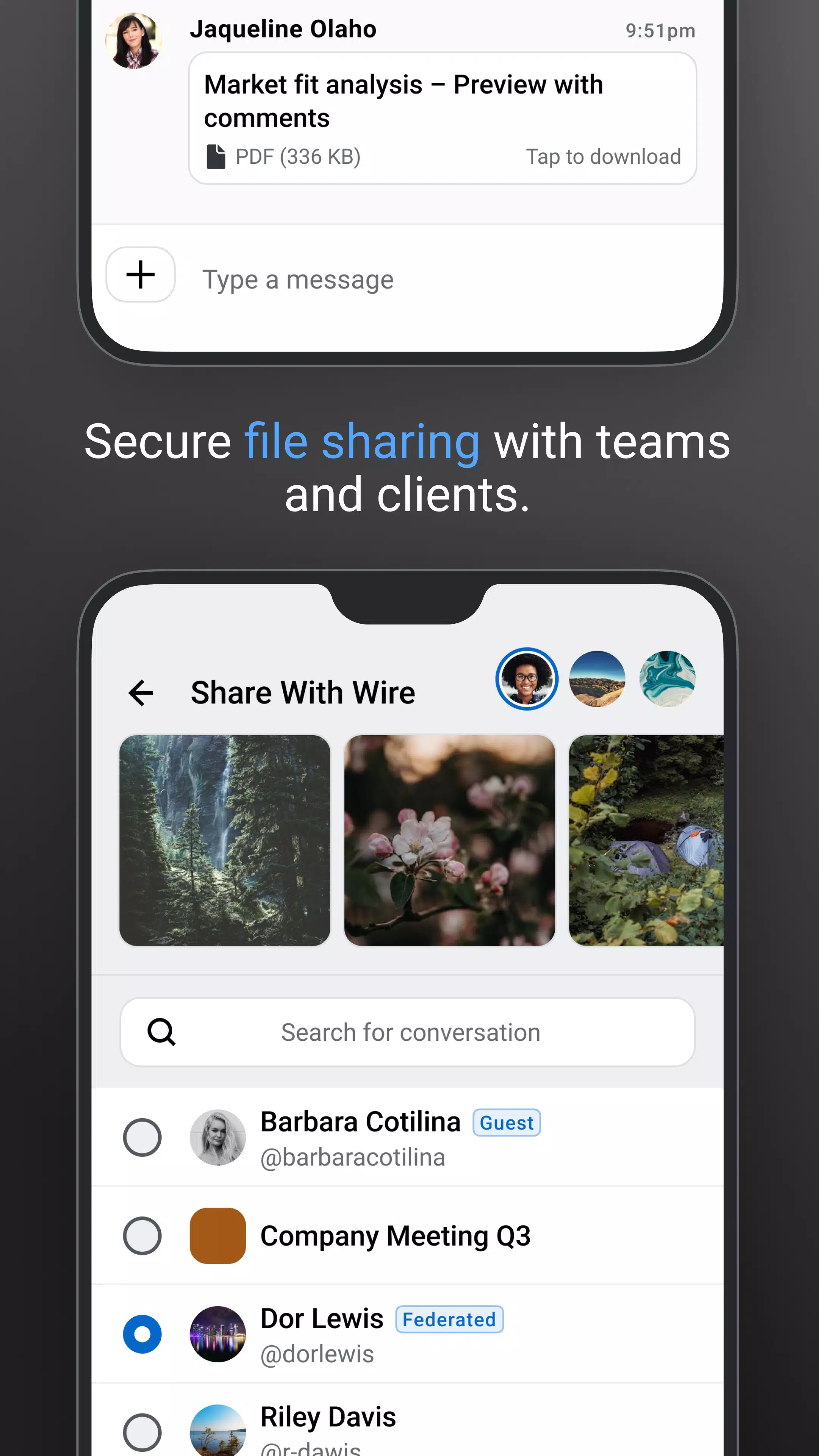 Wire - Secure Messenger Screenshot 4
