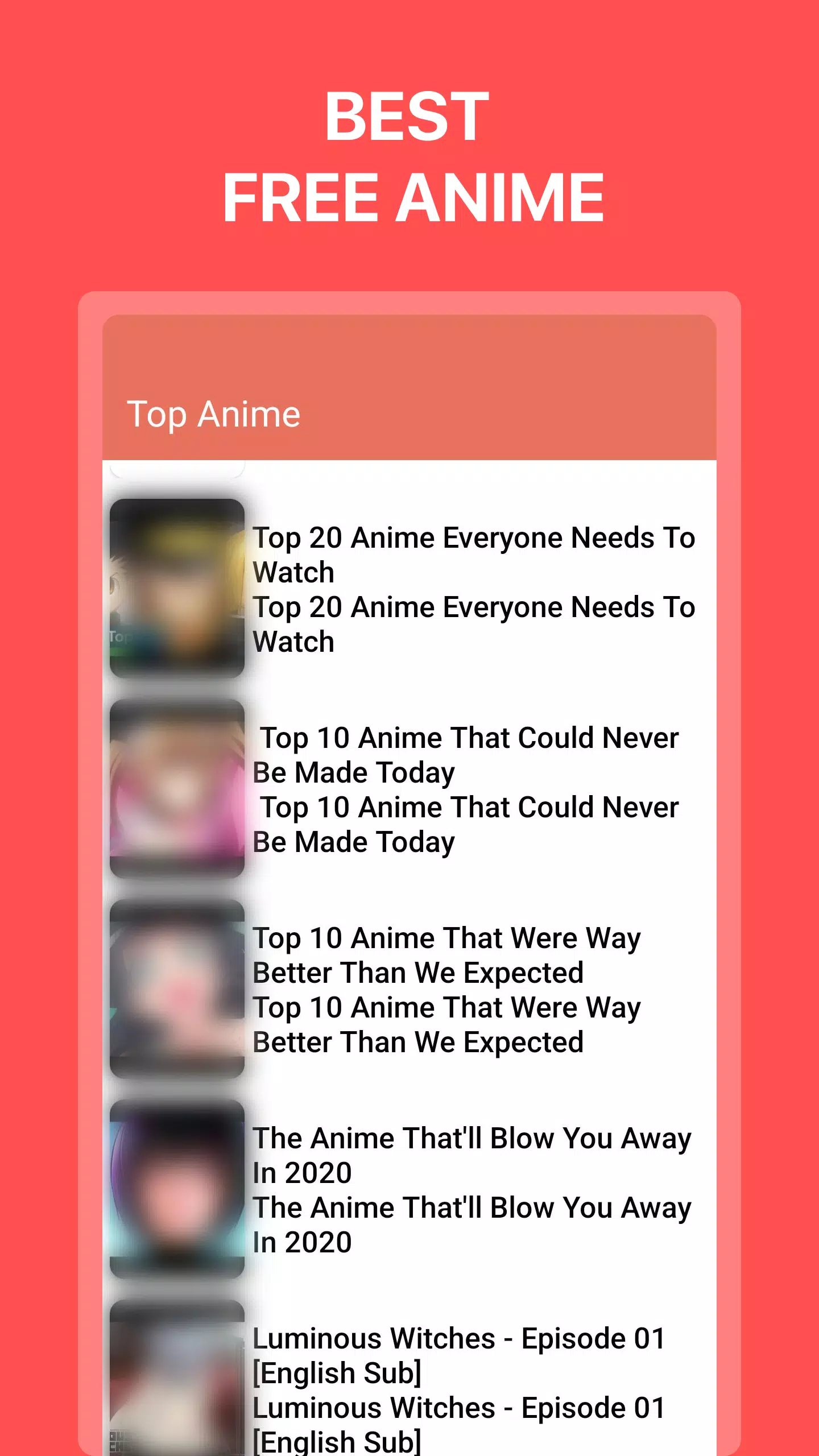 Anime tv屏幕截圖1