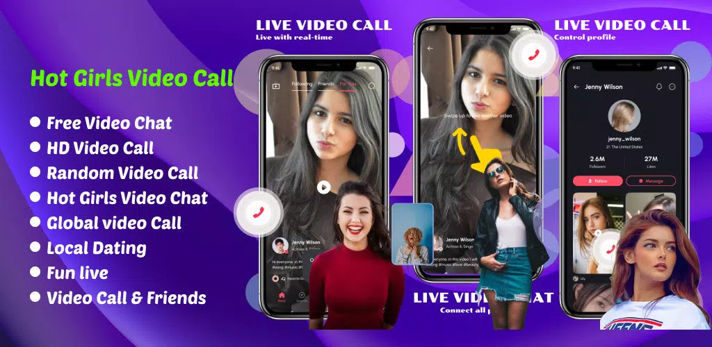 Sexy Video Call & Chat Random屏幕截圖1